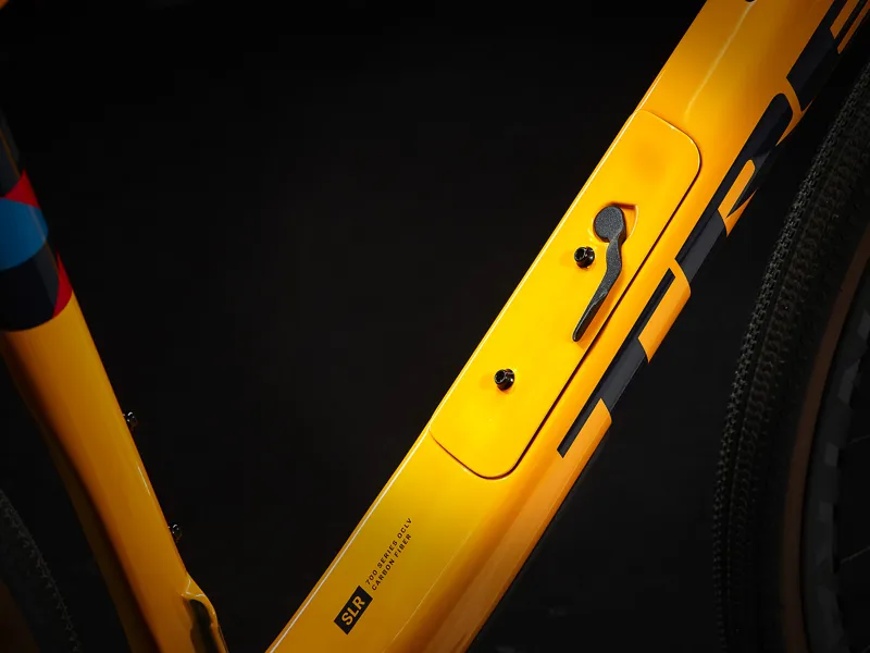 TREK Checkpoint SLR 6 AXS Gravel Bike in Marigold and Nautical Navy-3